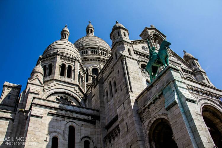 Architecture fascinates me. Always has. Always will. — at Sacre Coeur, Paris.