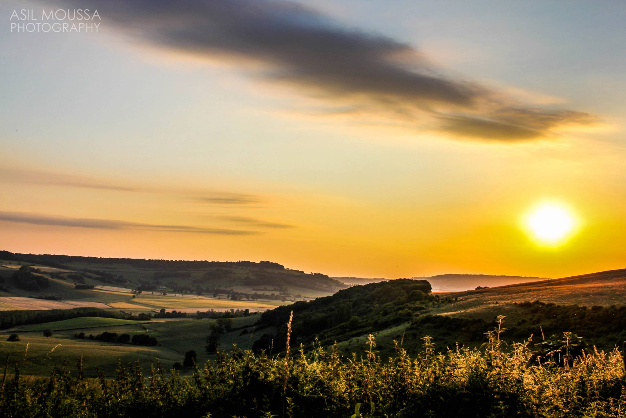 Our dinner view on our last night in Burgundy. — in Dijon, Bourgogne, France.